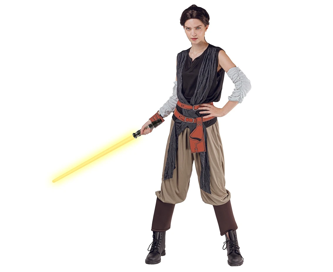 Role play-set for adult Warrior (top, belt, pants, wristband, sleeves), size M EOL